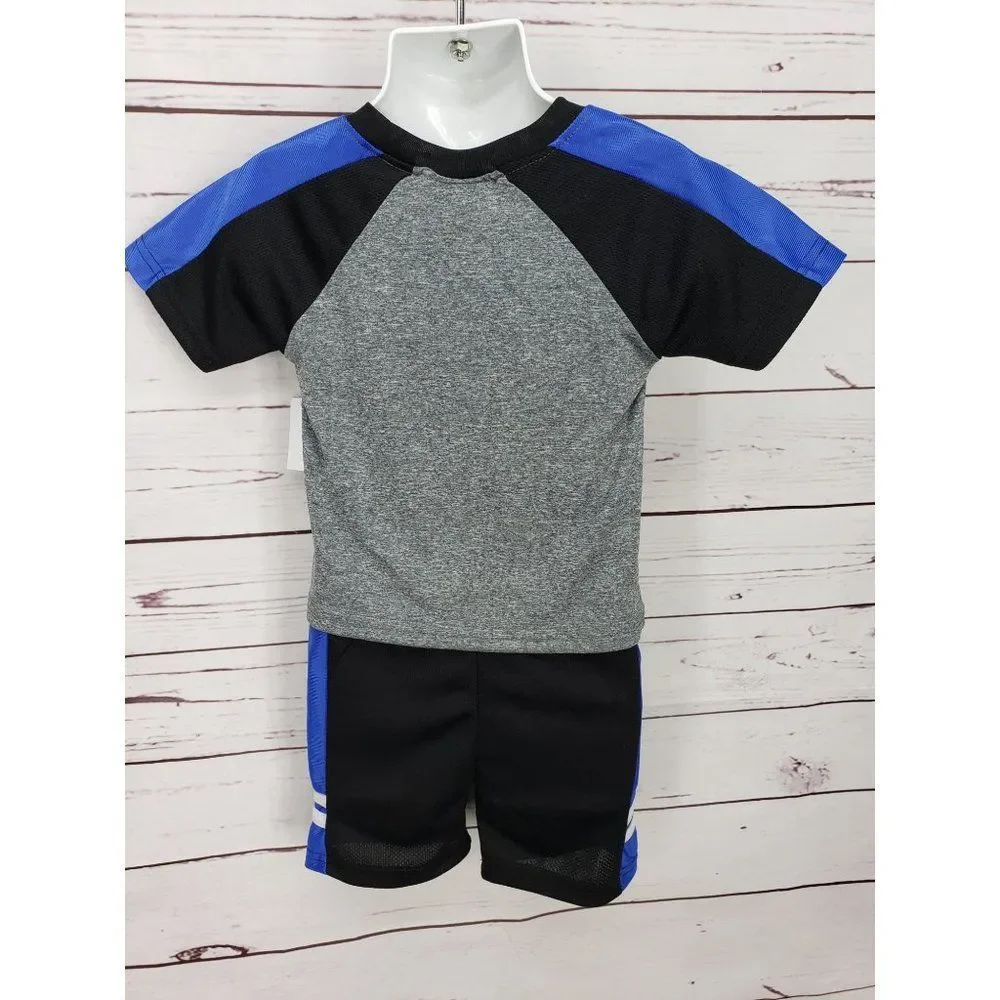 MAD GAME Legend 23 gray blue black 2 piece‎ boy outfit